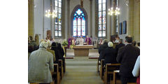 Festgottesdienst zum 50jahrigen Priesterjubiläum von Stadtpfarrer i.R. Geistlichen Rat Ulrich Trzeciok (Foto: Karl-Franz Thiede)